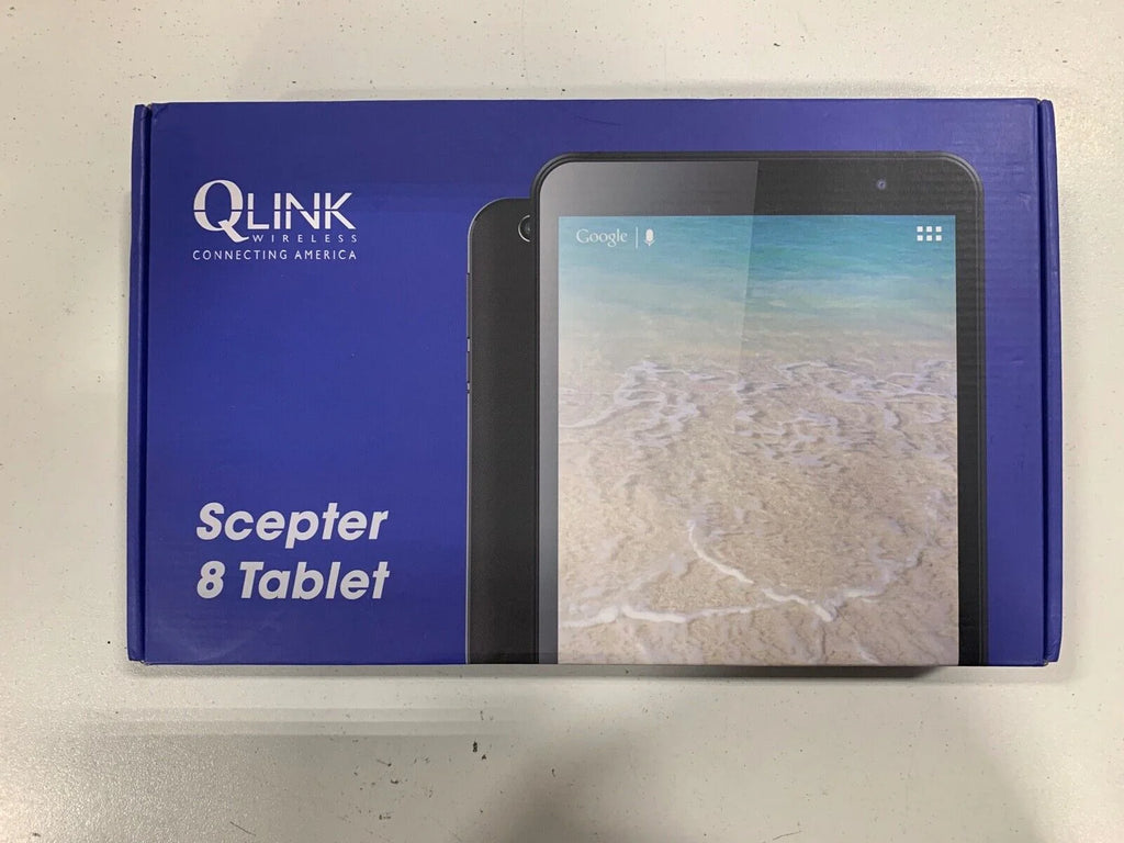 Q Link Wireless Scepter 8" 16GB Wi-Fi Tablet Black N855127
