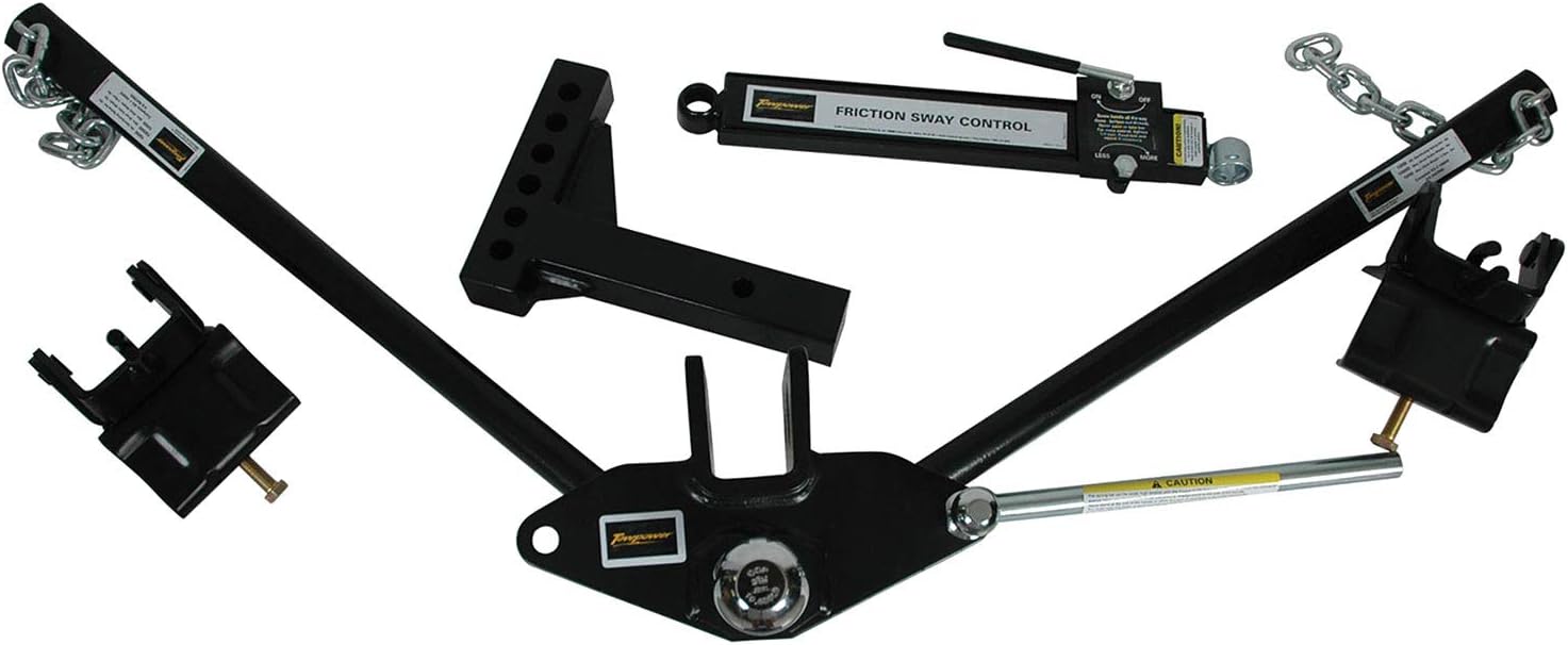 Reese Integrated Sway Control Weight Distribution Kit, 11,500 lbs, Shank Included I5815