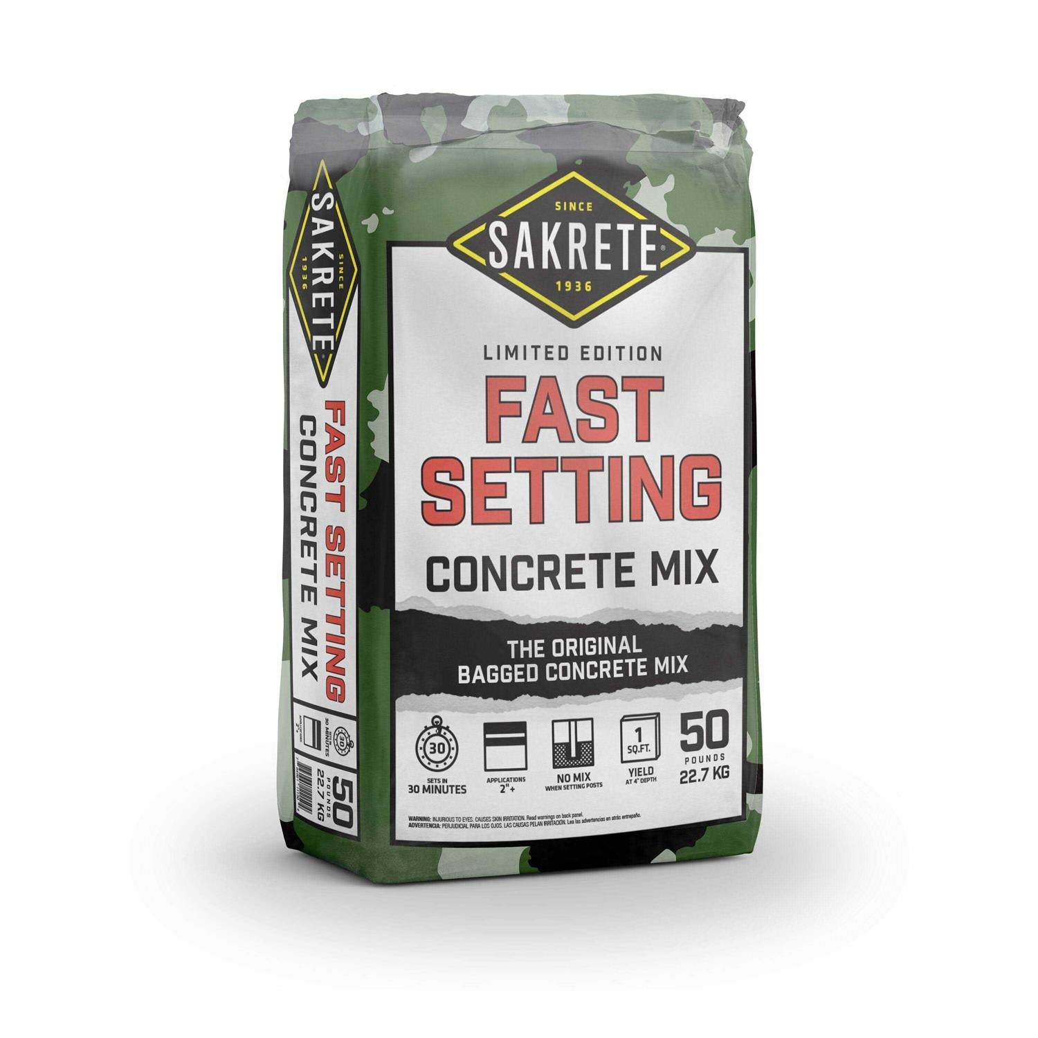 Sakrete Fast Setting Concrete Mix Y266649