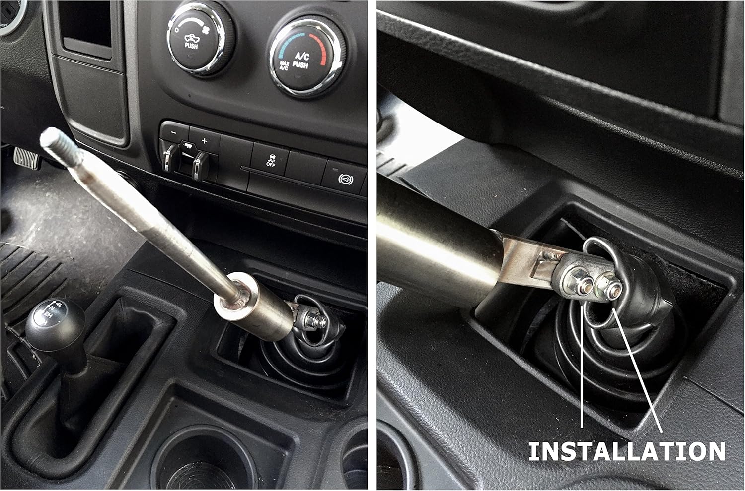 Extra Tall 18" Bent Shifter Lever for G56 Dodge Ram 2500 3500 X987