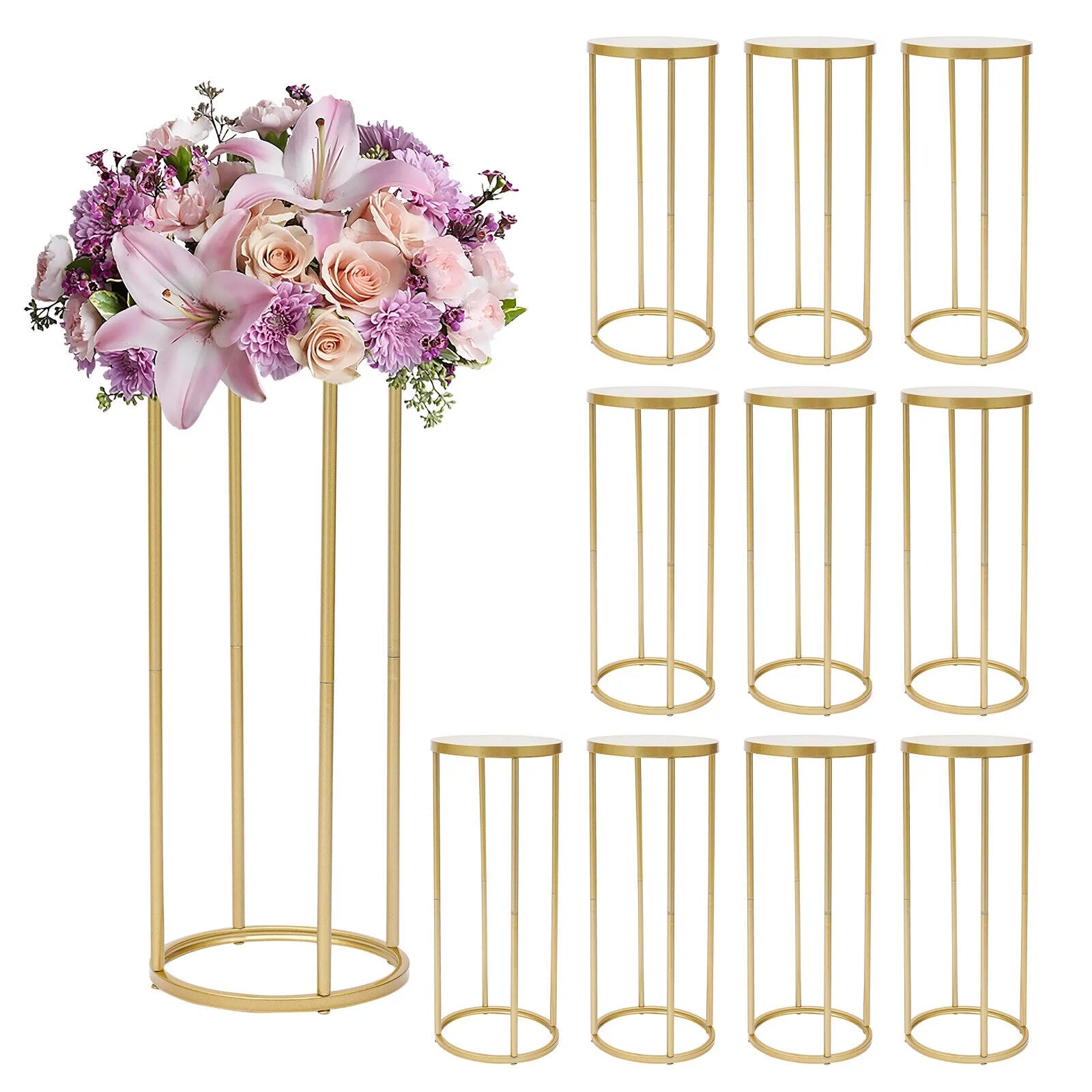 10Pcs 60cm Flower Stand Rack for Wedding Party B77049