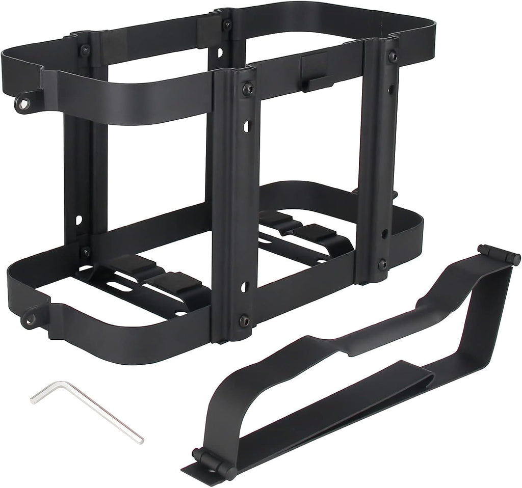 EONLION Gas Can Holder for 5 Gallon Jerry Can, Black, Pack of 2 S689