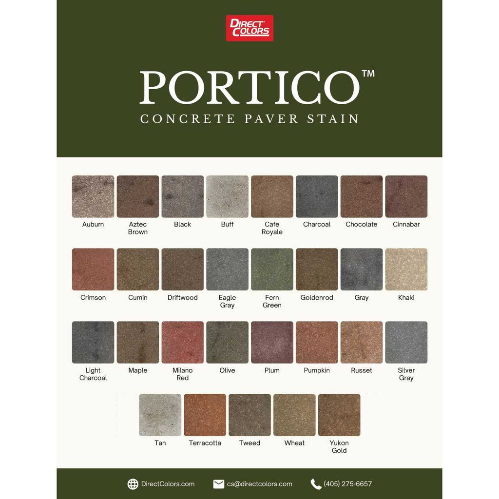 Direct Colors Portico Concrete Paver Stain Semi-transparent Ready-to-use Z98774
