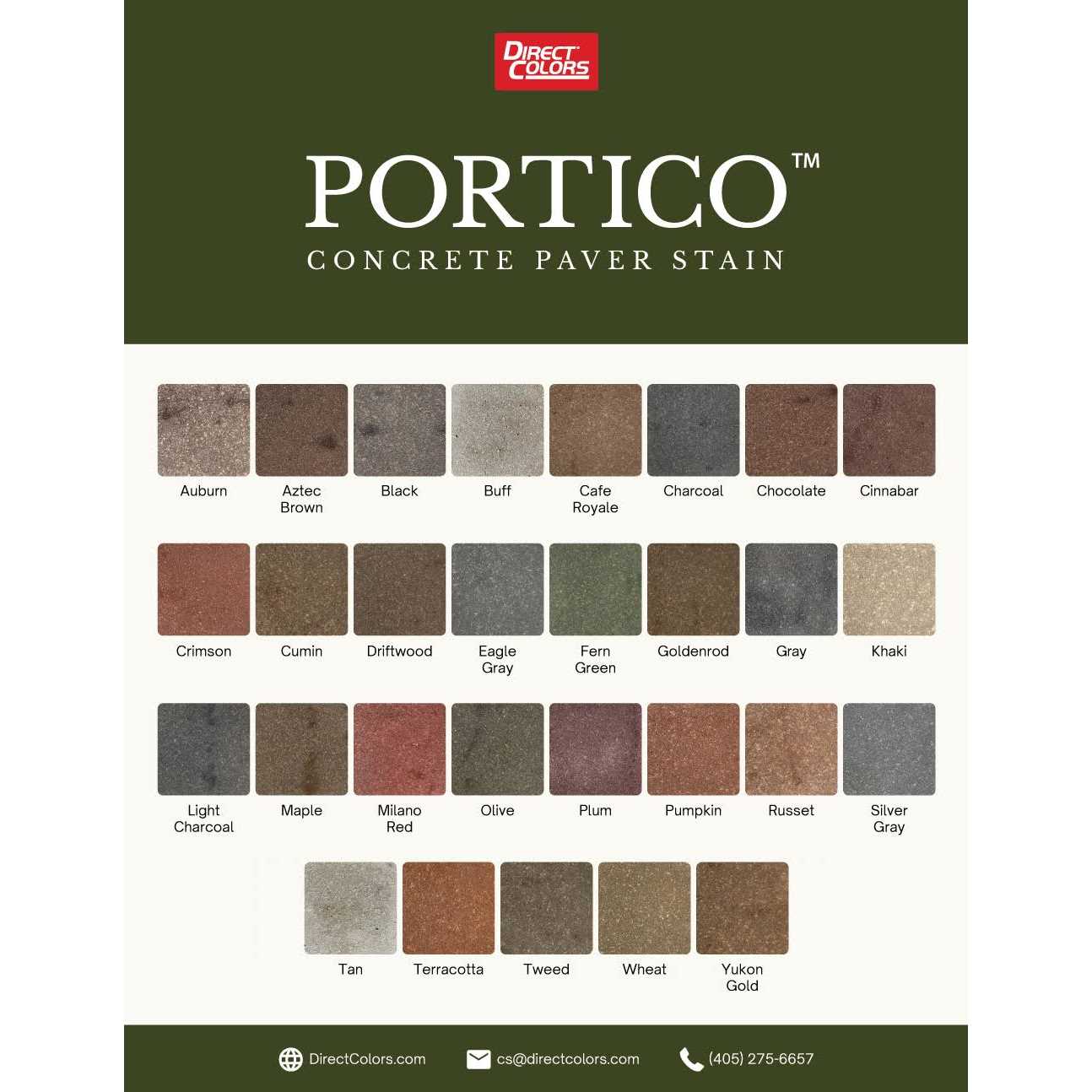 Direct Colors Portico Concrete Paver Stain Semi-transparent Ready-to-use Z98774