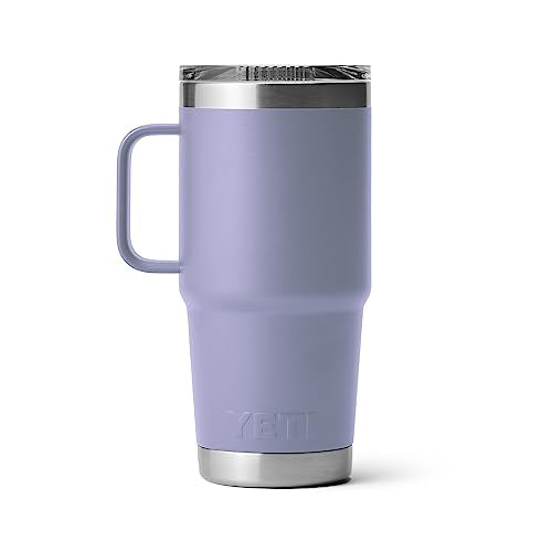 YETI Rambler 20 oz Stainless Steel Travel Mug with Stronghold Lid L9345