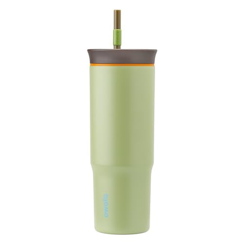 Owala Stainless Steel Insulated Travel Tumbler 40 oz Dusty Pink X1735