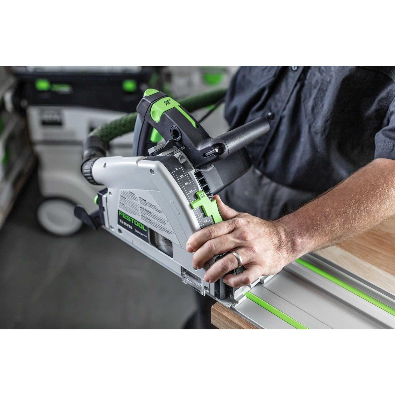 Festool TS 55 FEQ-F-Plus Plunge Cut Track Saw F776
