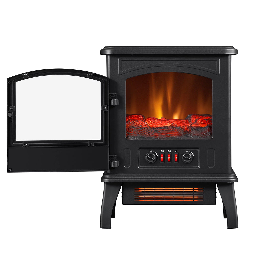 Duraflame Infrared Quartz Electric Fireplace Stove Heater X809