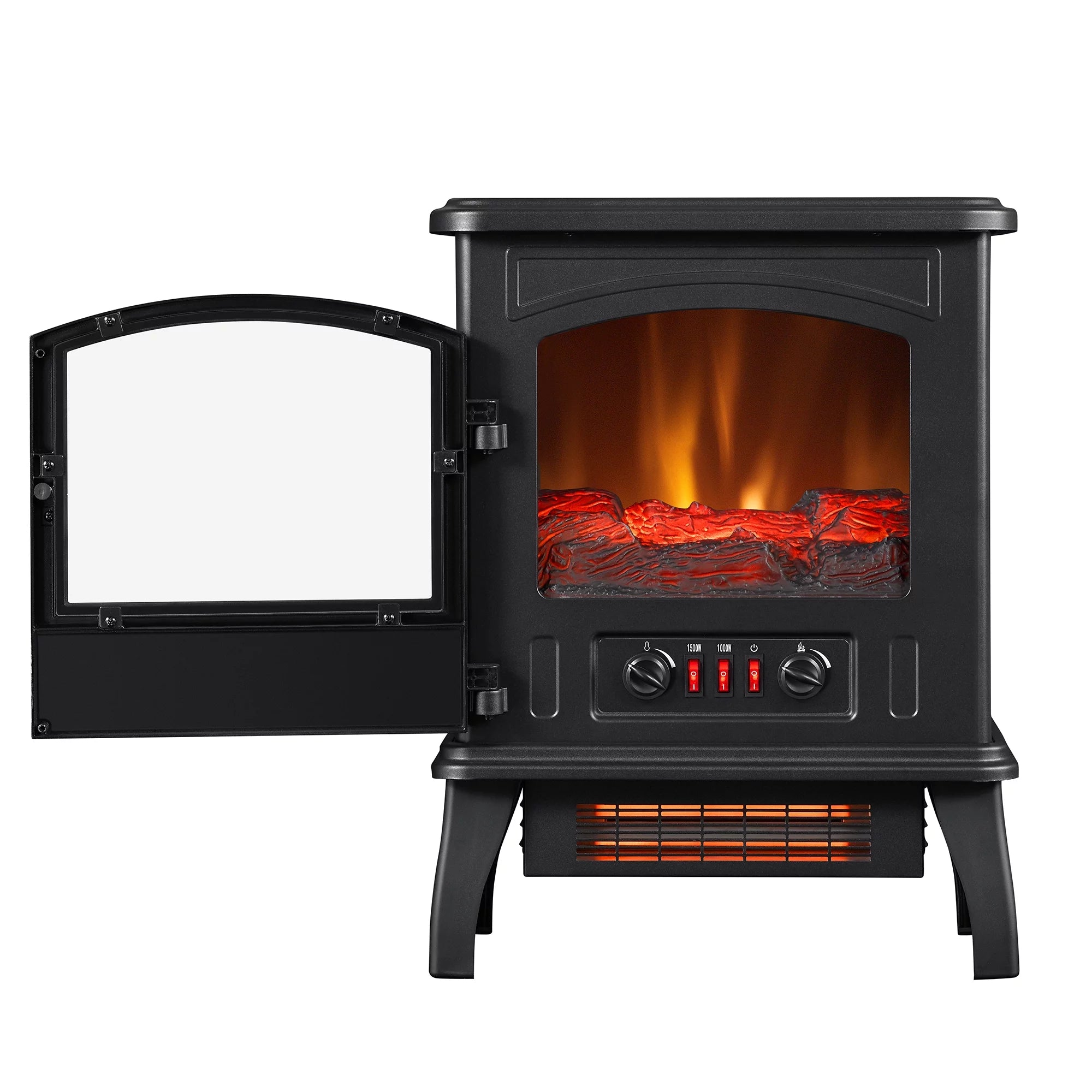 Duraflame Infrared Quartz Electric Fireplace Stove Heater X809