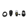 Aspen Creative 21311-11 Phenolic 2-Way Lamp Socket with Turn Knob Switch in Black - Shop Hardware Tools Online Store