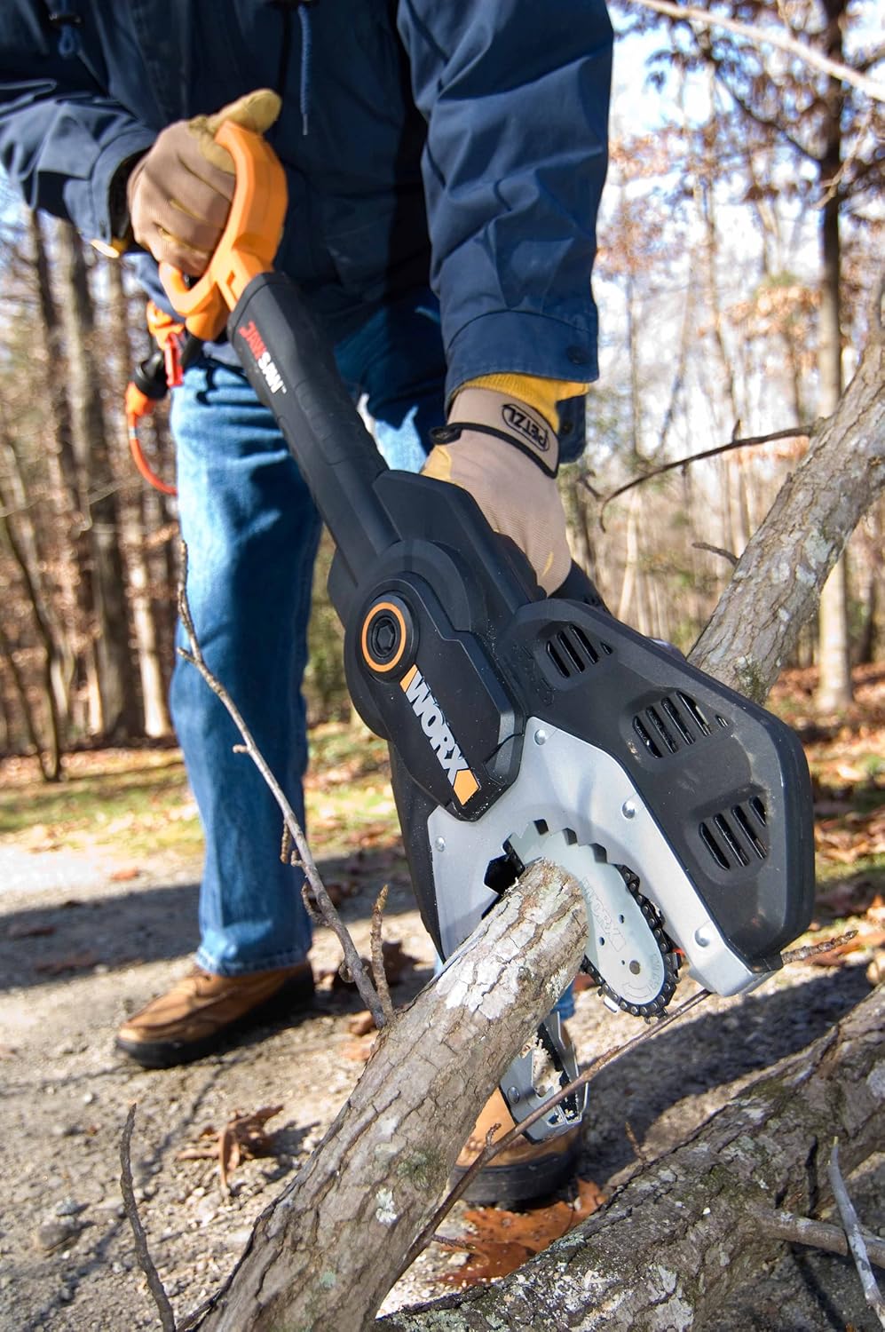 Worx WG307 5 Amp JawSaw Electric Chainsaw R5284