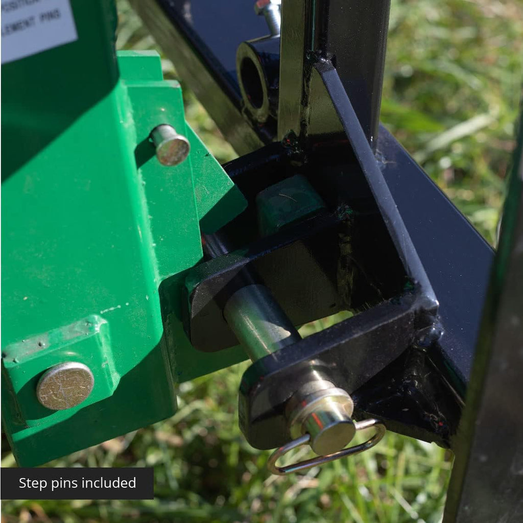 Titan 60-in Pallet Fork Hay Frame Attachment with Rack V9653