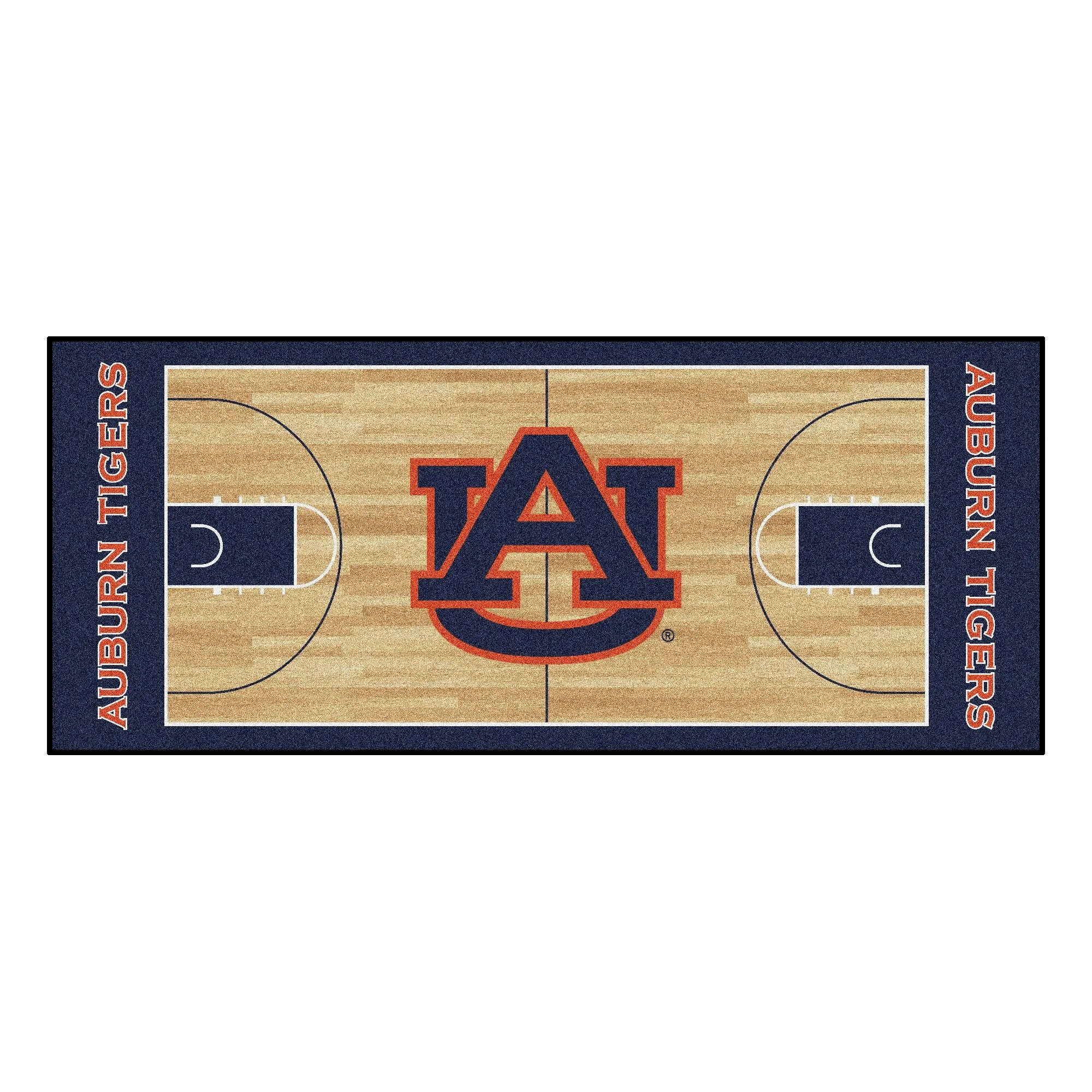 Auburn University NCAA Basketball Runner 30x22x72x22