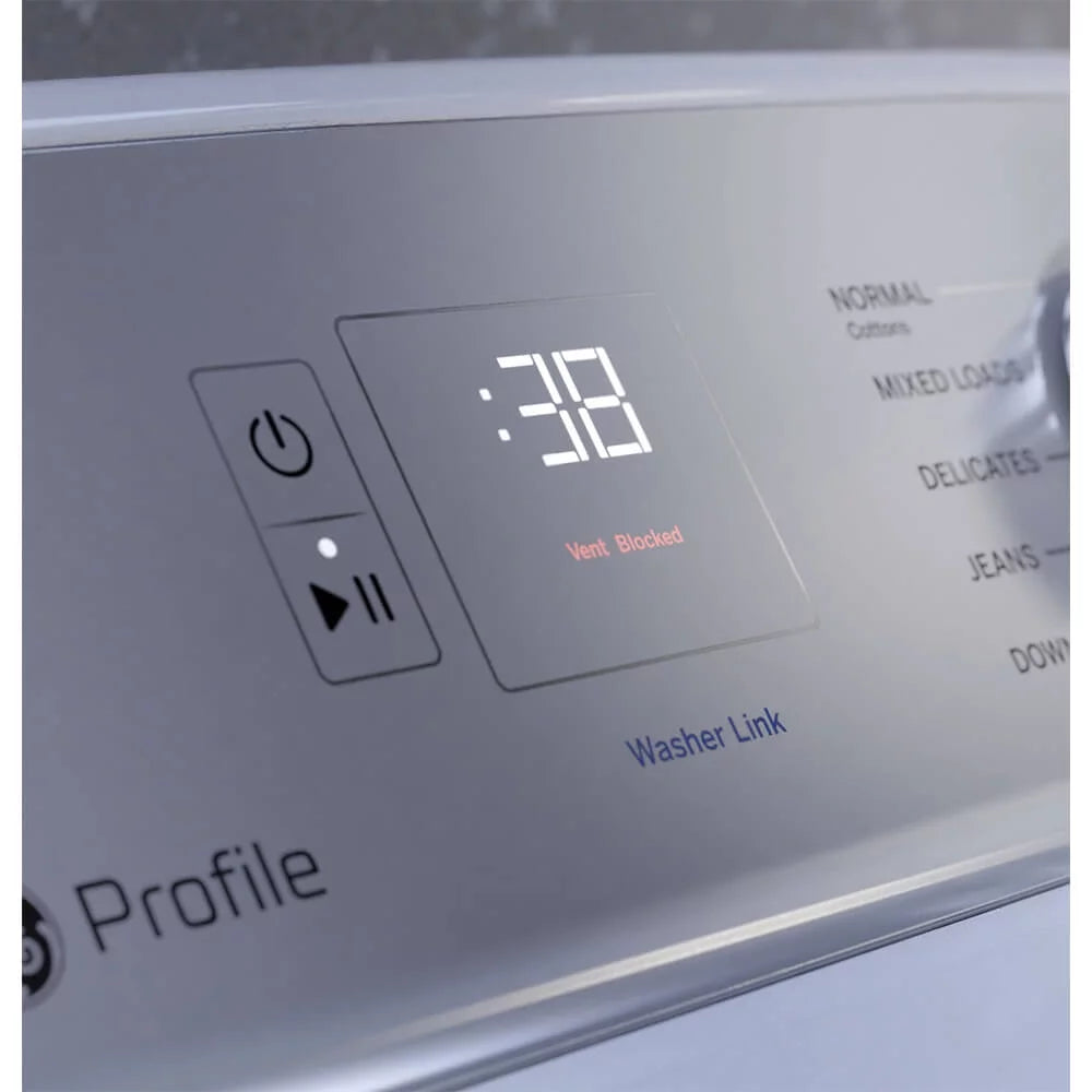 GE Profile 7.4 cu. ft. Electric Dryer with Sanitize Cycle and Sensor Dry E671