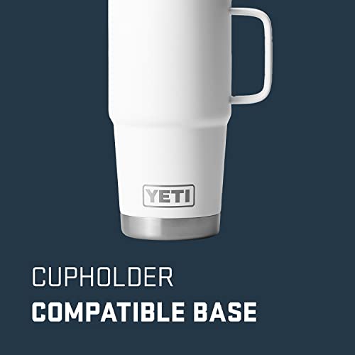 YETI Rambler 20 oz Stainless Steel Travel Mug with Stronghold Lid L9345