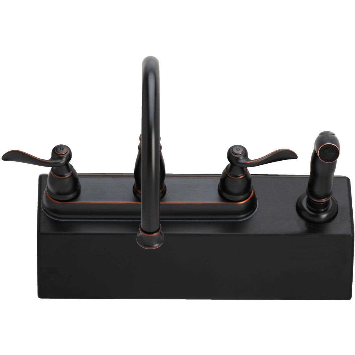 Delta Windemere Two Handle Kitchen Faucet 21996LF-OB Q7586