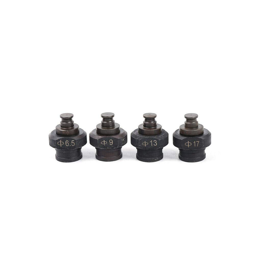 Electric Hydraulic Hole Puncher 110V 10T with 5 Dies for Metal V3637