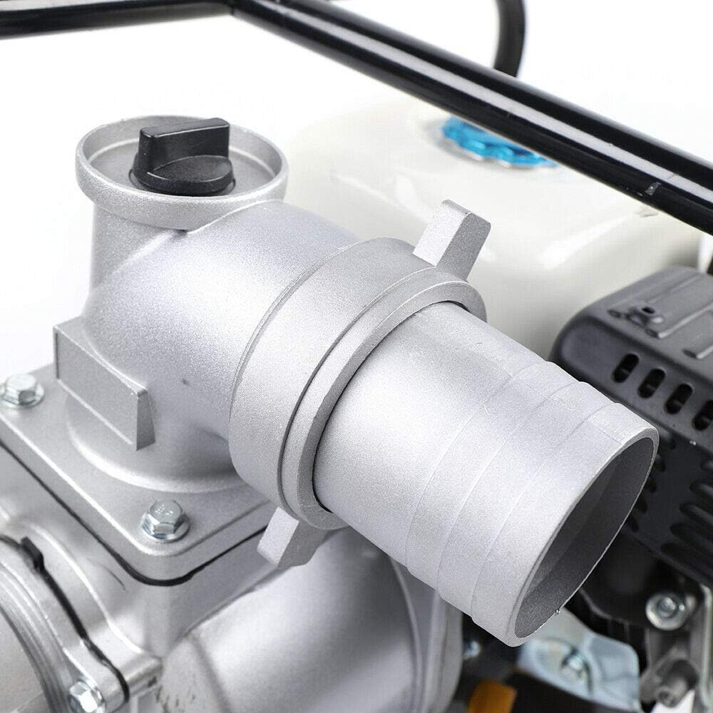 DNYSYSJ 3 Inch Gasoline Water Pump, 210CC Semi-Trash Clean Water Transfer Pump C41033