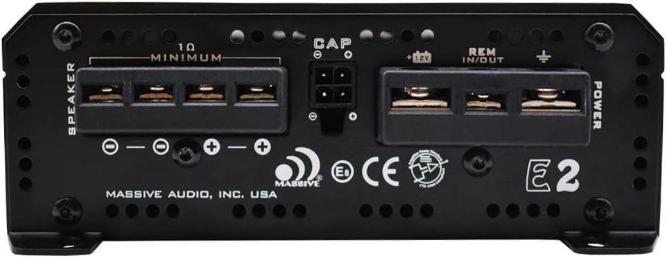 Massive Audio E3 Nano Edge Series Monoblock Car Amplifier C226544