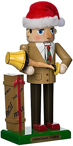 Kurt Adler 11" A Christmas Story Mr. Parker with Leg Lamp Nutcracker W1505