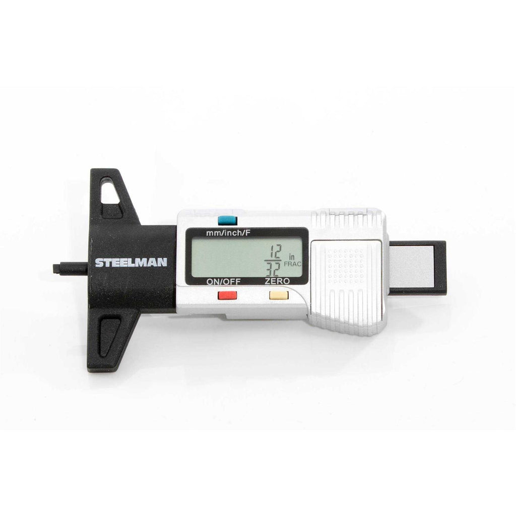 Steelman Digital Tire Tread Depth Gauge 3 Modes 60664 - Shop Hardware Tools Online Store