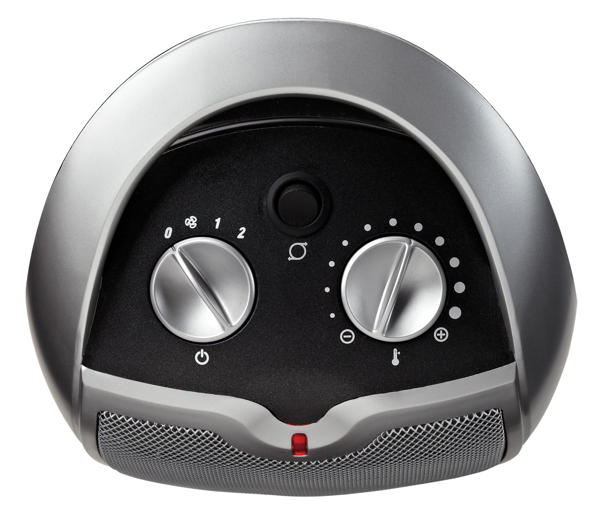 Lasko 12" 1500W Oscillating Ceramic Tabletop Space Heater with Thermostat, Gray K70412