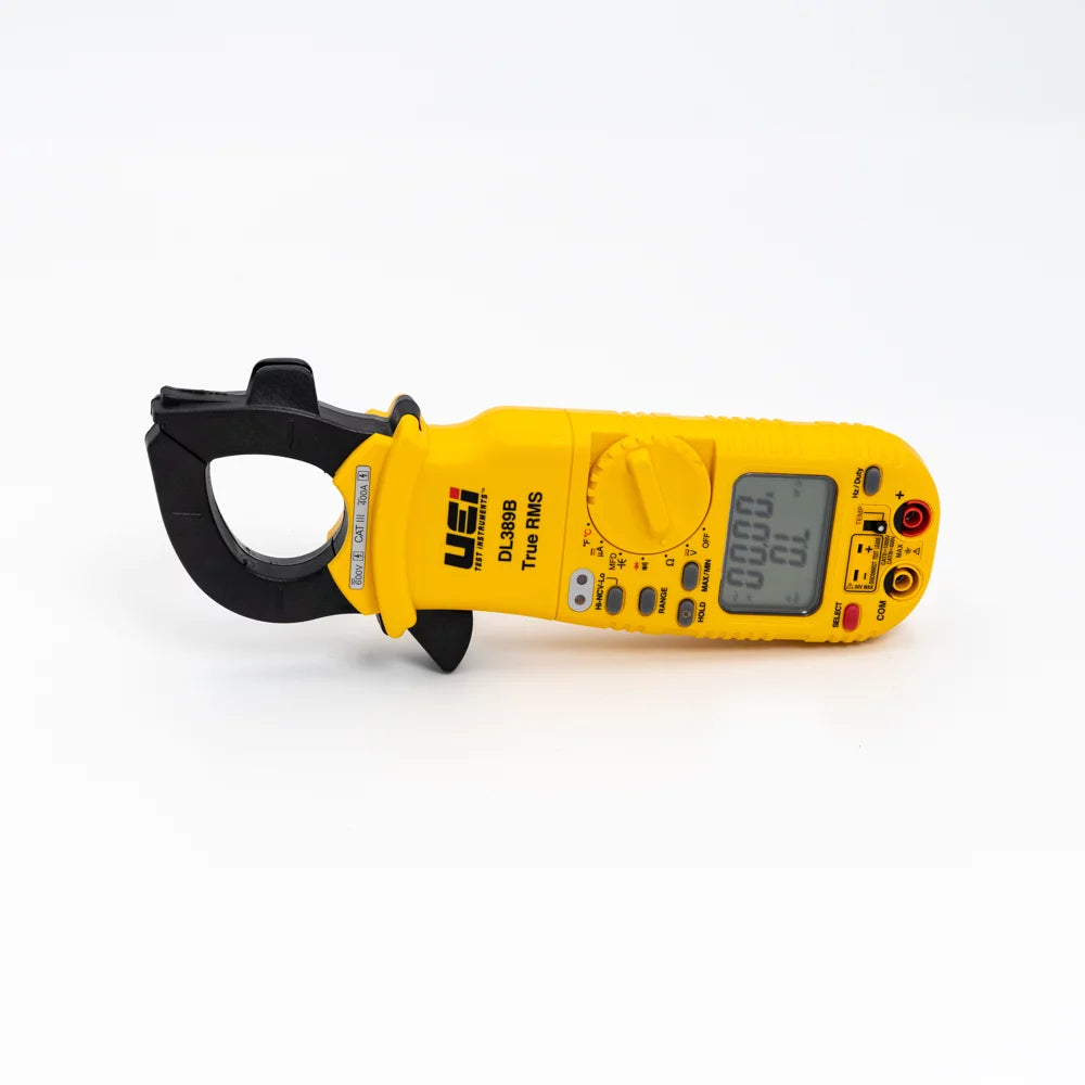UEI DL389B Dual Display HVAC Clamp Meter Q442