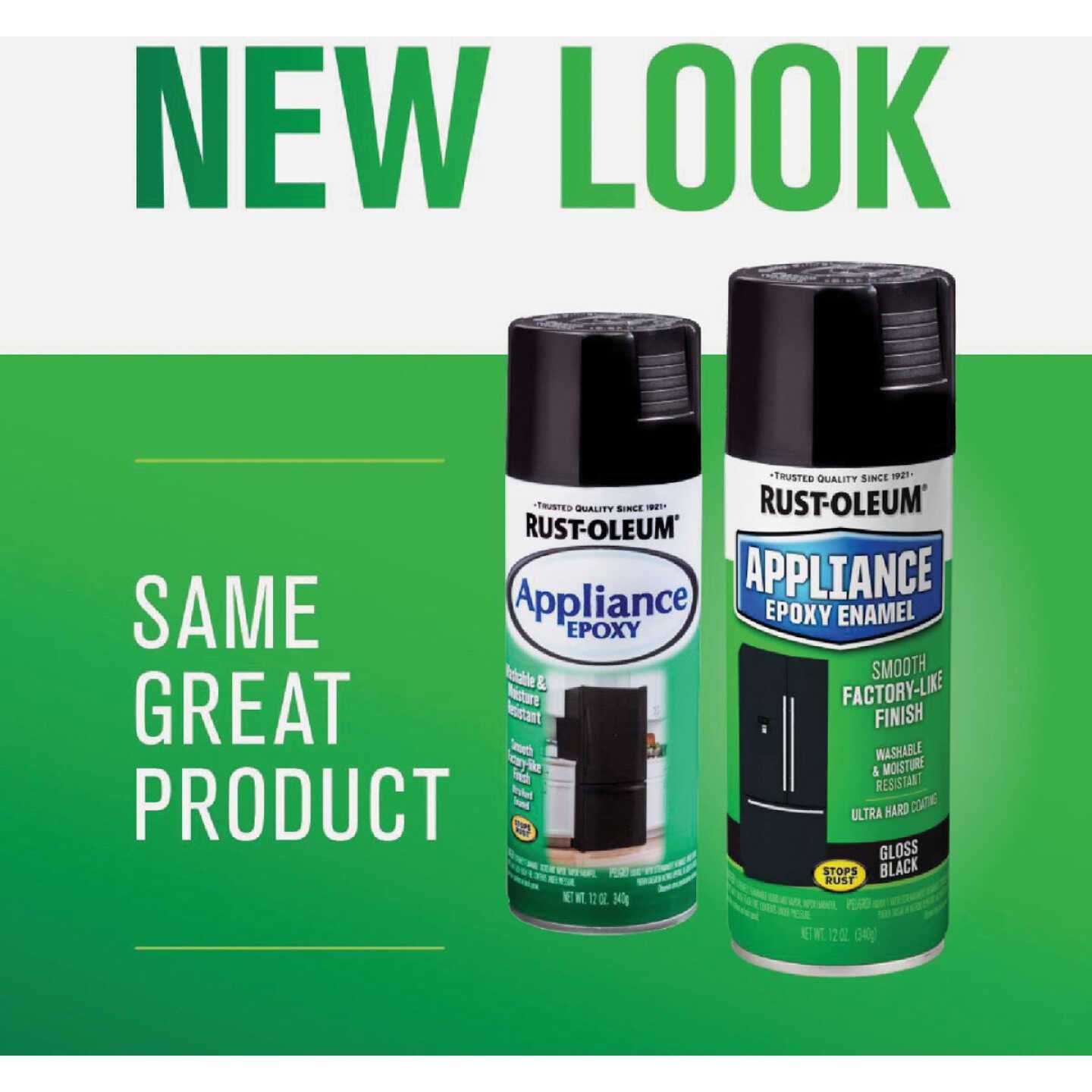 Rust-Oleum Epoxy Appliance Spray Paint Black F159768
