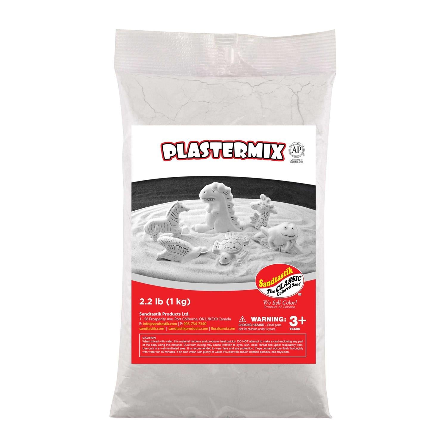 Sandtastik Plastermix Plaster Paris Casting Compound 1 kg Arctic White - Shop Hardware Tools Online Store