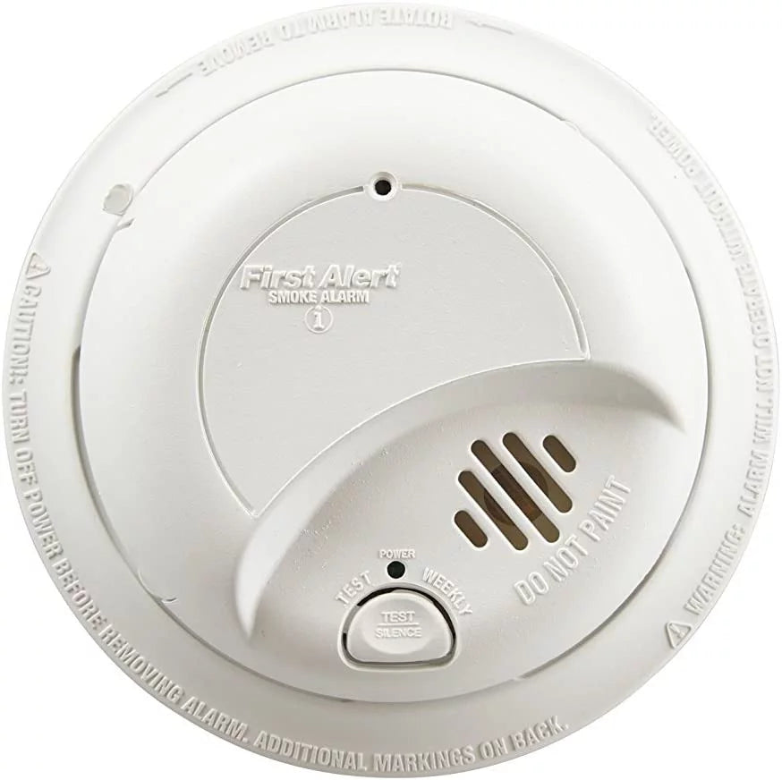 First Alert Hardwired Smoke Alarm with Battery Backup 6 Pack M3481