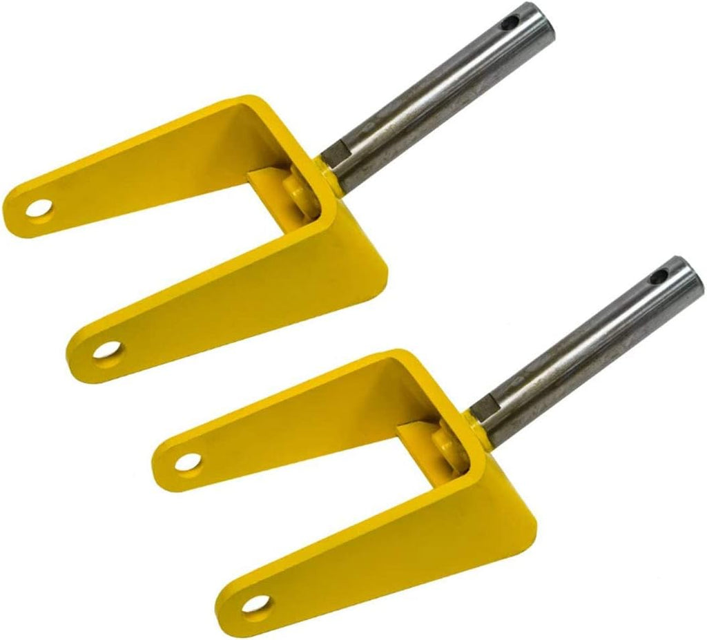EPR 2PK Front Caster Yoke Replacement for Wright Stander 32" 36" 42" 48" Mowers 93460008 11x4x5 Tire