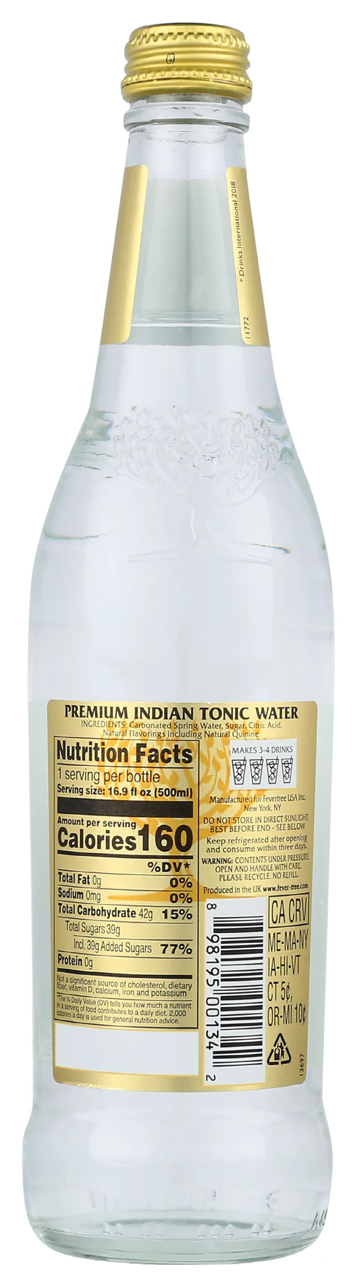 Fever-Tree Indian Tonic 8x500ml U7841