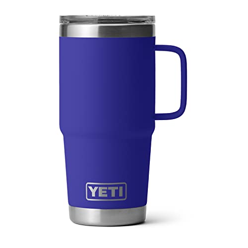 YETI Rambler 20 oz Stainless Steel Travel Mug with Stronghold Lid L9345