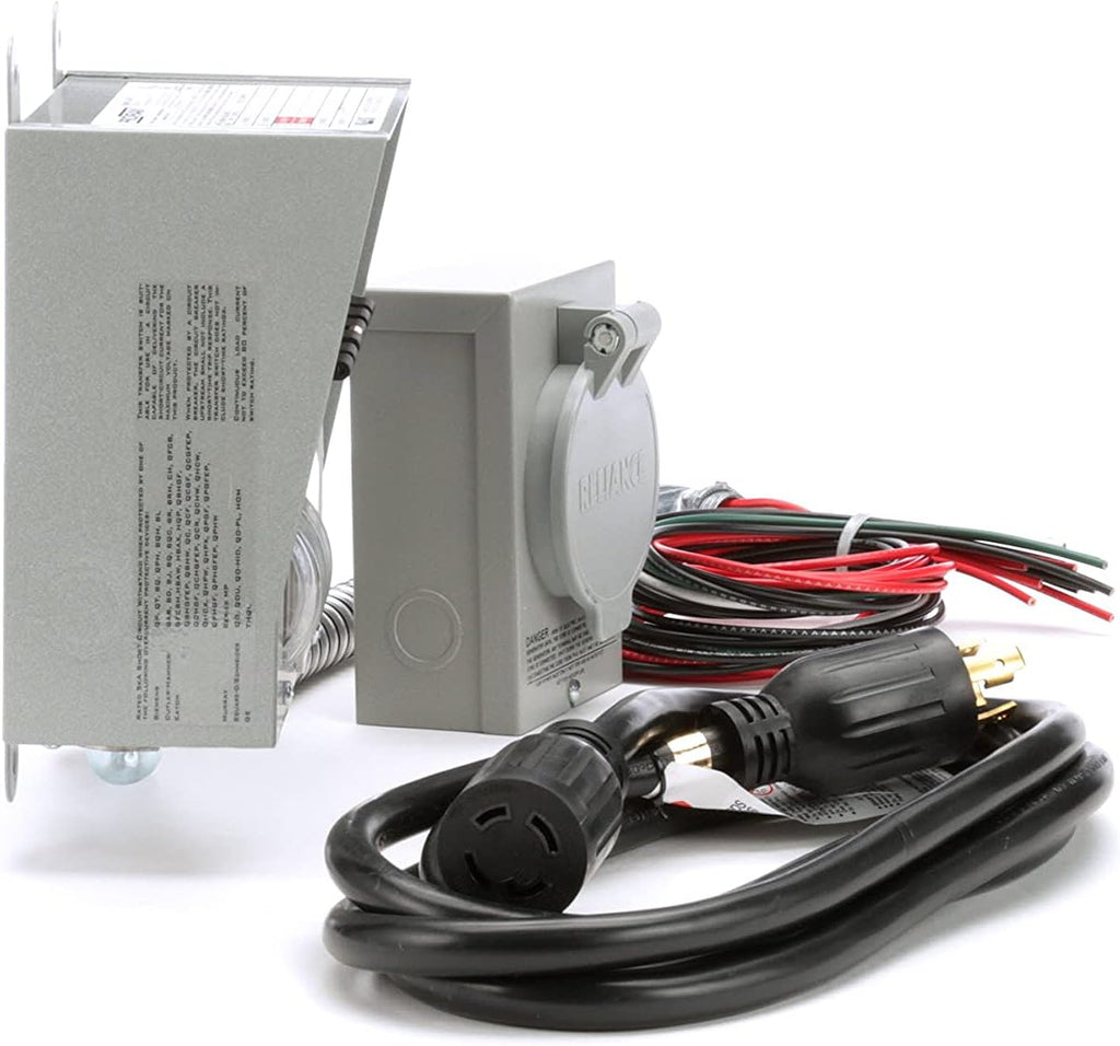 Reliance Controls 31406CRK 30 Amp 6-Circuit Pro/Tran Transfer Switch Kit for Generators E2306