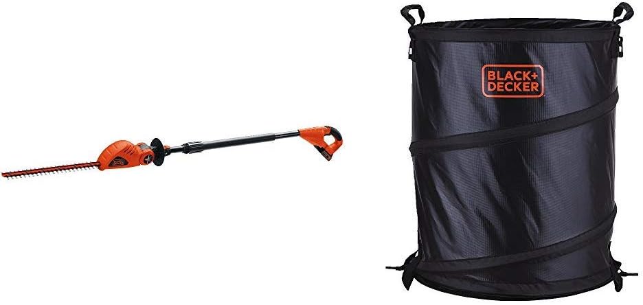 BLACK+DECKER 20V MAX Cordless Pole Hedge Trimmer, 18-Inch N2999