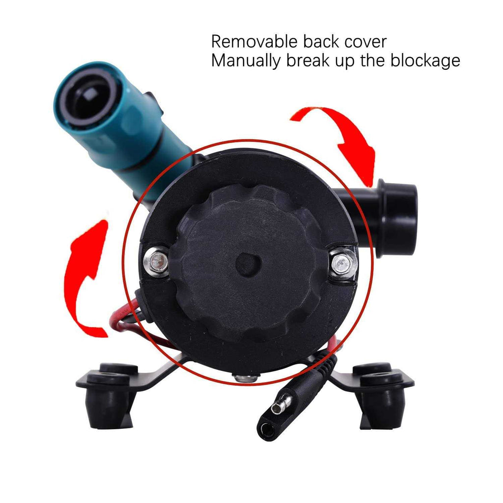 Flojet 12V RV Macerator Pump with Quick Release W674995