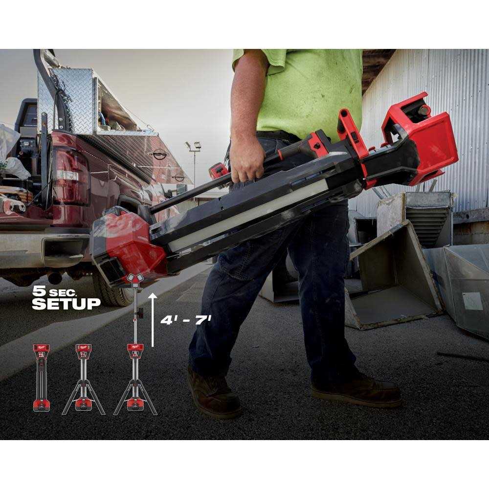 Milwaukee M18 Rocket Tower Light/Charger W27601