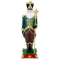 Sunnydaze 3ft Guardian of The North Pole Nutcracker Christmas Decoration - Polyresin Indoor or Outdoor Nutcracker Statue