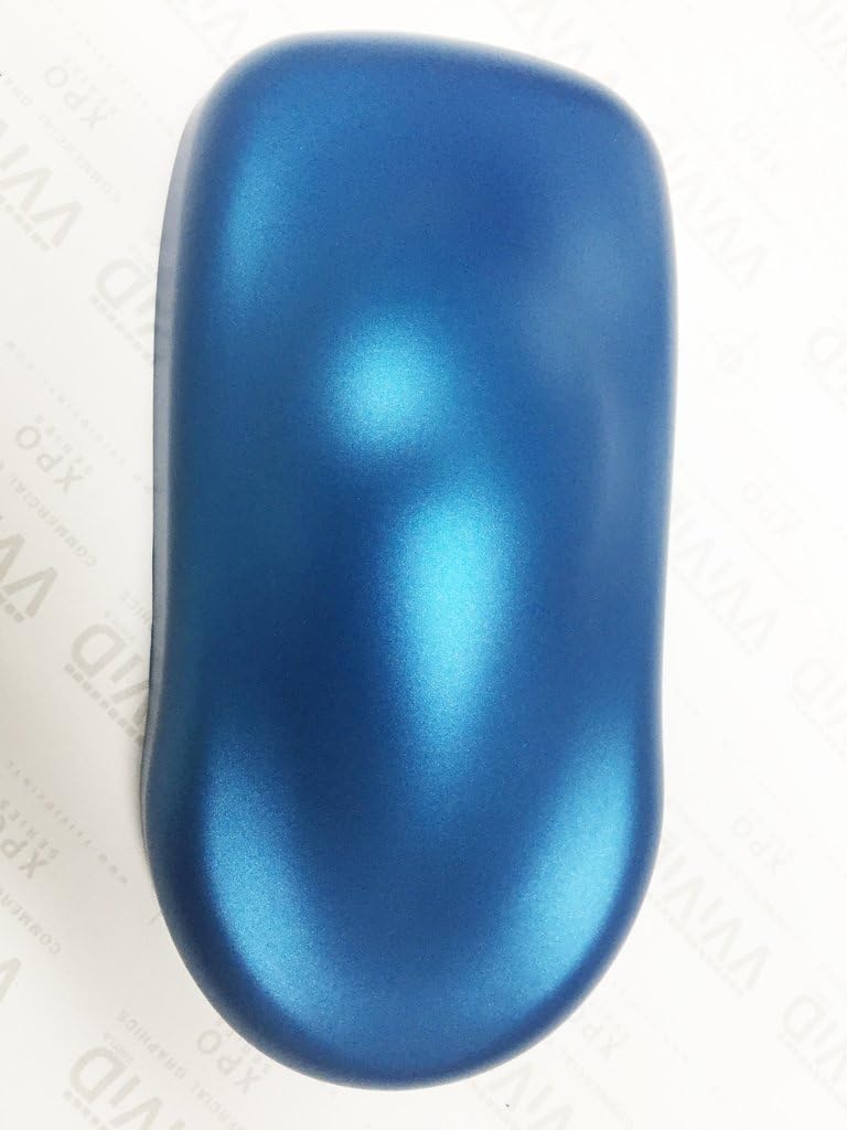 VViViD+ Matte Metallic Blue Ghost Vinyl Wrap Roll 50ft x 5ft I3692