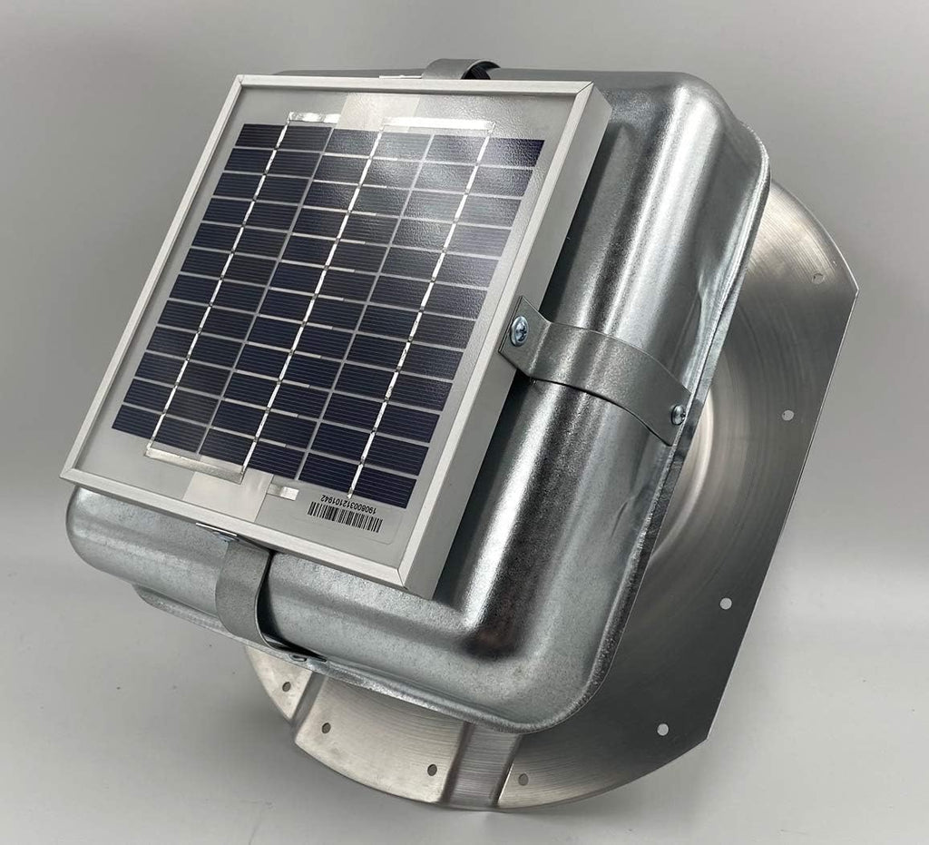 Solar RoofBlaster for Conex Containers with Galvanized Vent O488247