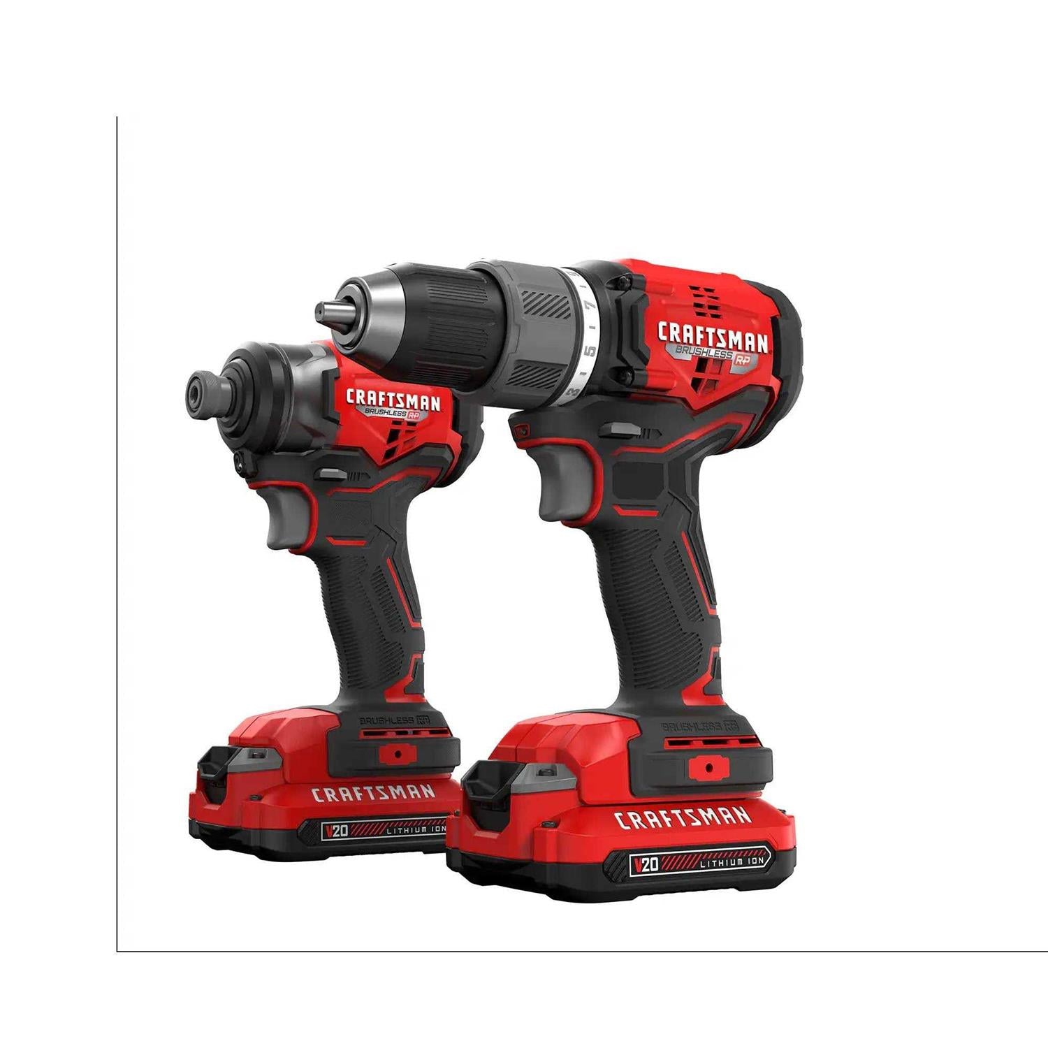 Craftsman V20 Brushless RP Cordless 2 Tool Combo Kit - Shop Hardware Tools Online Store