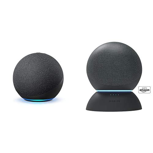 Amazon Echo Alexa speaker with premium sound, Charcoal M86777