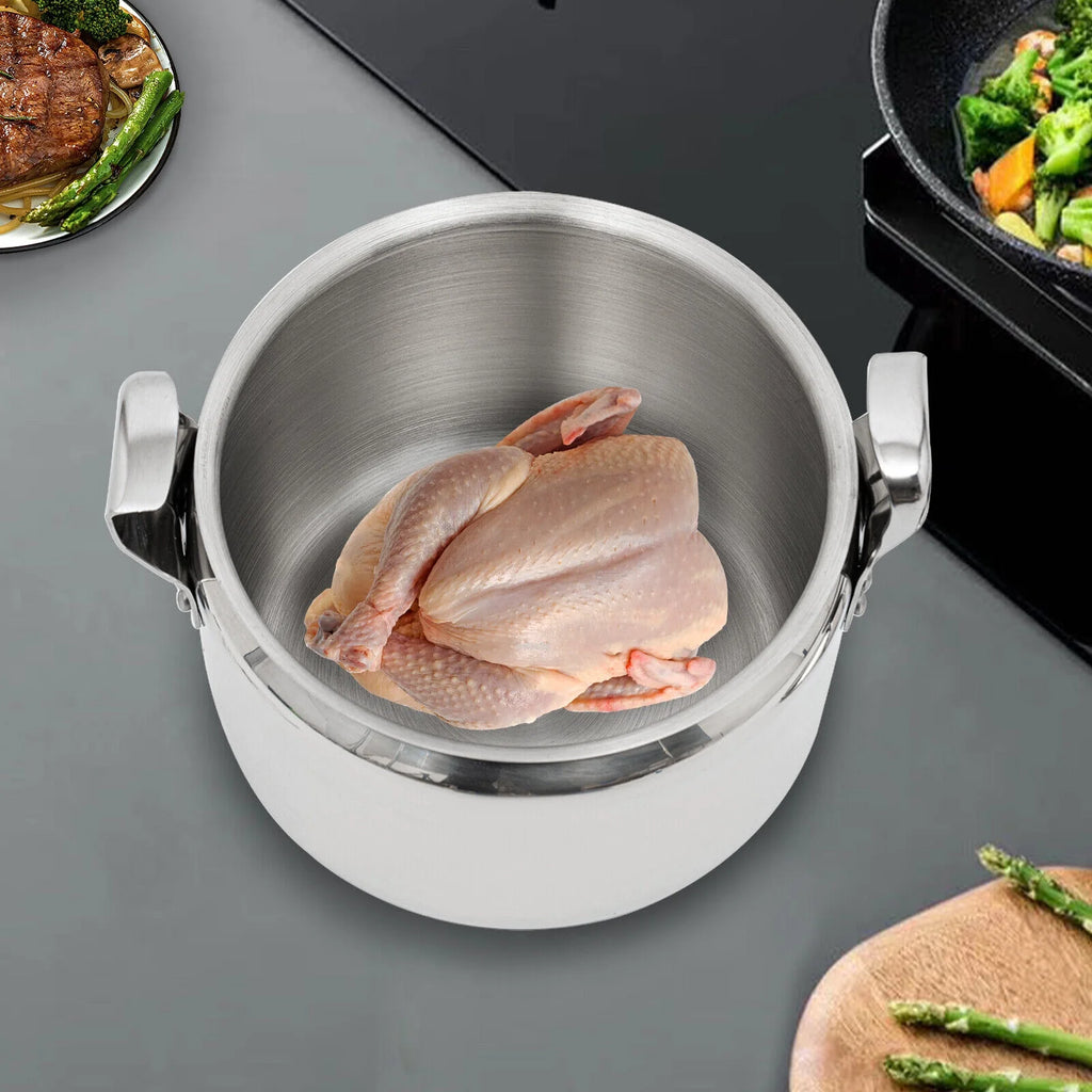 3L Mini Pressure Cooker 304 Stainless Steel 50Kpa A144