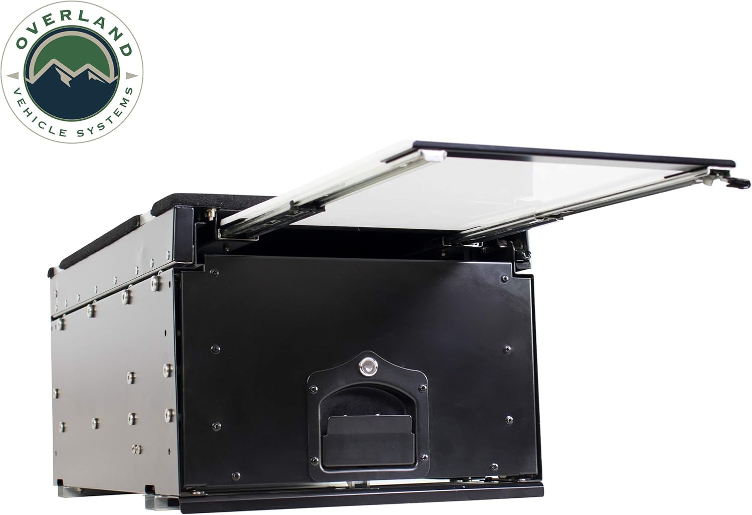 Overland Vehicle Systems Cargo Box with Slide Out Drawer, Black C63567