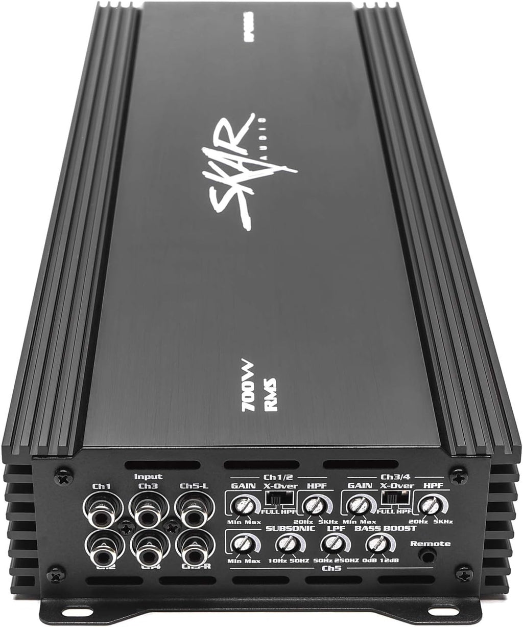 Skar Audio RP-600.5 700 Watt 5-Channel Car Amplifier H8950