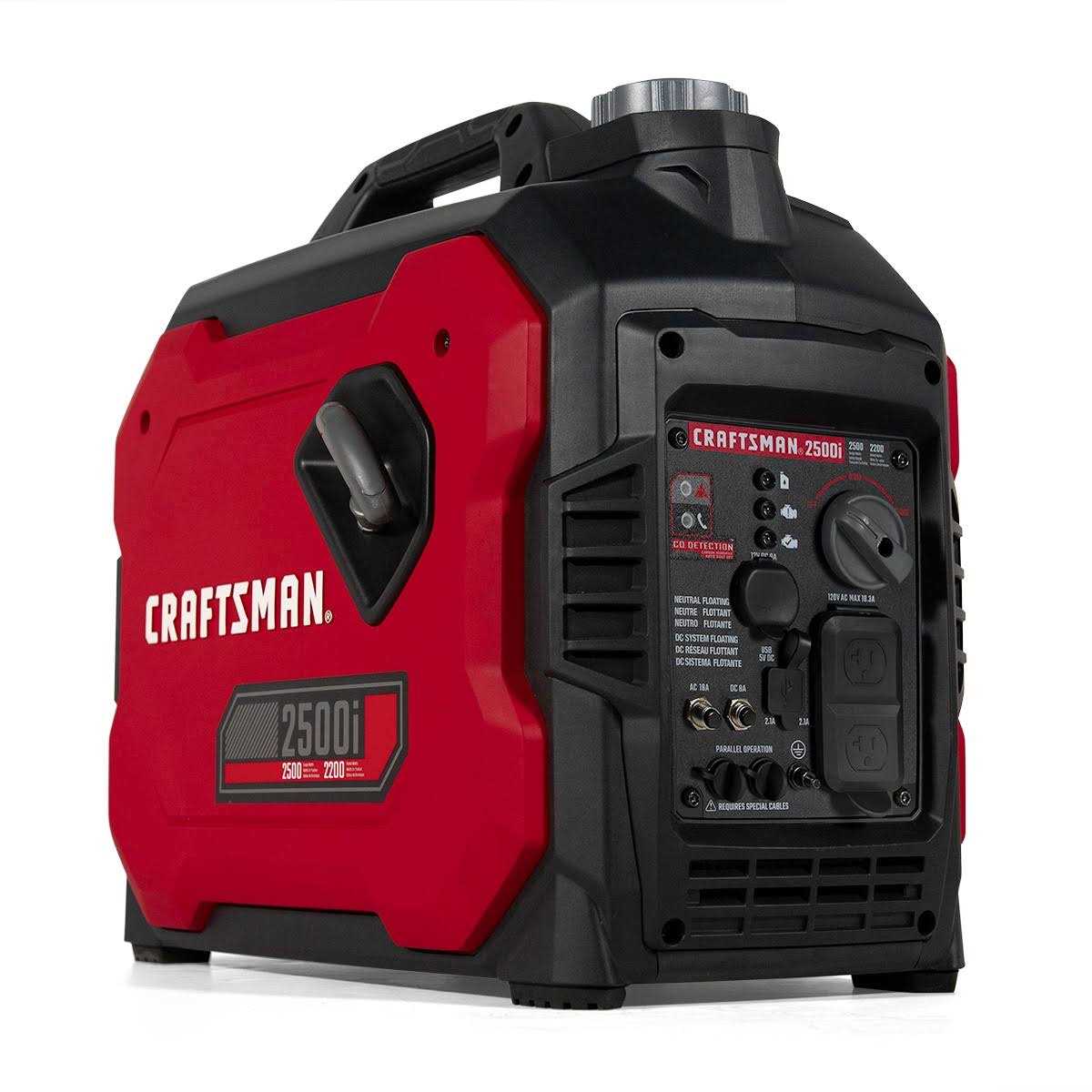 Craftsman C0010250 2500-Watt Gasoline Portable Inverter Generator Other - Shop Hardware Tools Online Store