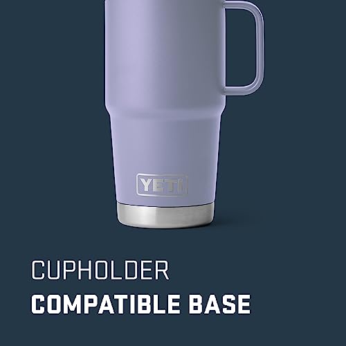 YETI Rambler 20 oz Stainless Steel Travel Mug with Stronghold Lid L9345