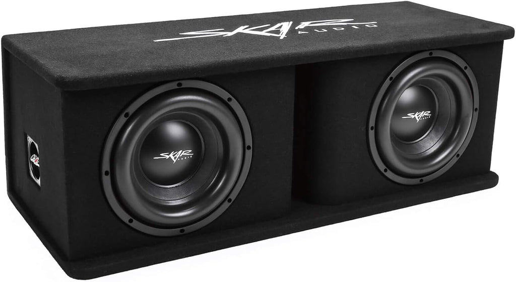 Skar Audio Dual 12" SDR Series Subwoofer Bass Package with Amplifier C927