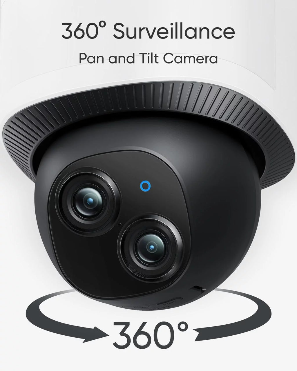 eufy Security Floodlight Camera E340 Wired with HomeBase 3, Dual Camera, 360° Pan and Tilt K174964