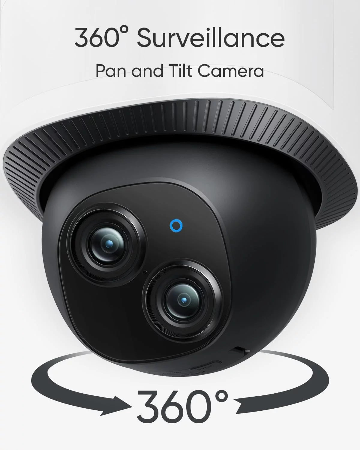eufy Security Floodlight Camera E340 Wired with HomeBase 3, Dual Camera, 360° Pan and Tilt K174964